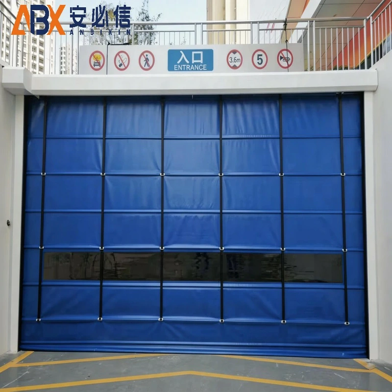 青岛软帘堆积门